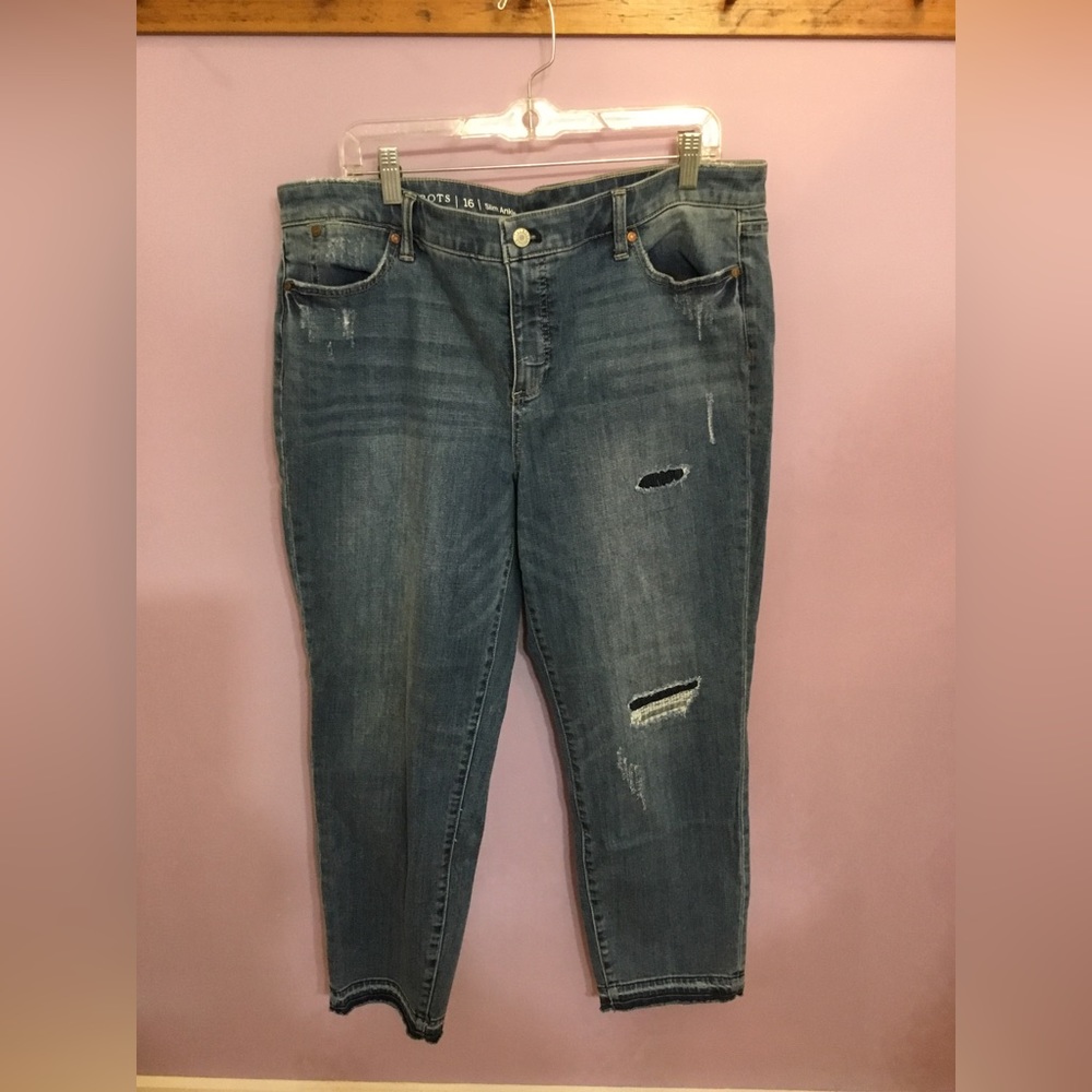 Talbots Blue Ankle & Cropped Jeans